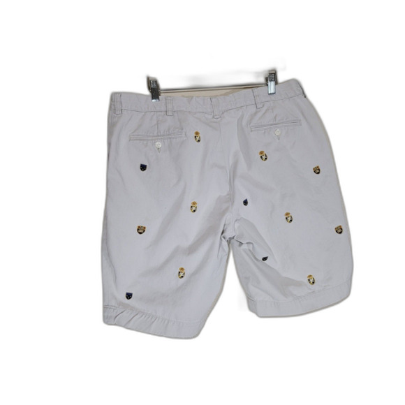 Ralph Lauren All Over Embroidered Chino Shorts - 38 - Picture 2 of 9